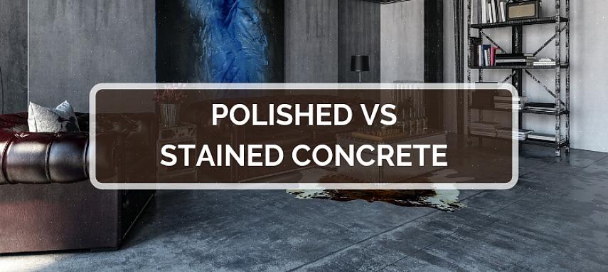 Een betonvloer kan worden verbeterd met een verscheidenheid aan behandelingen