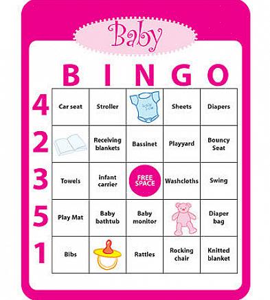 Een van de pijlers van de meeste babyborrels is het babyshower-spel