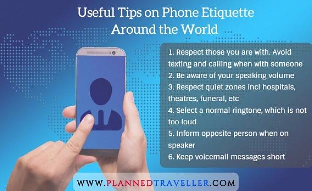 Volg je in het openbaar een paar eenvoudige regels van de etiquette voor mobiele telefoons