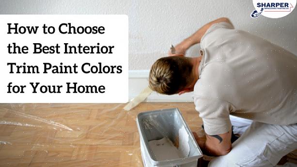 Een van de gemakkelijkste manieren om verfkleuren voor het interieur te kiezen