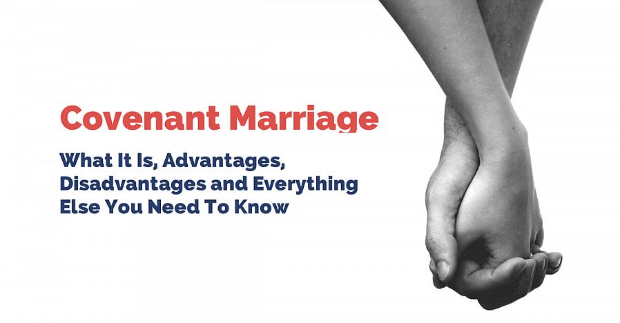 De huwelijkswetten proberen vluggerende echtscheidingen af te remmen door een hernieuwde toewijding