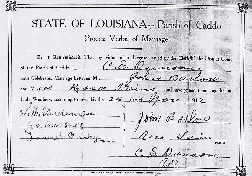 Welke documenten u moet meenemen voordat u een huwelijksvergunning in Louisiana aanvraagt