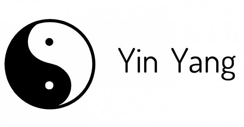 Uitgedrukt in feng shui-kleuren is de Yin (vrouwelijke energie) zwart