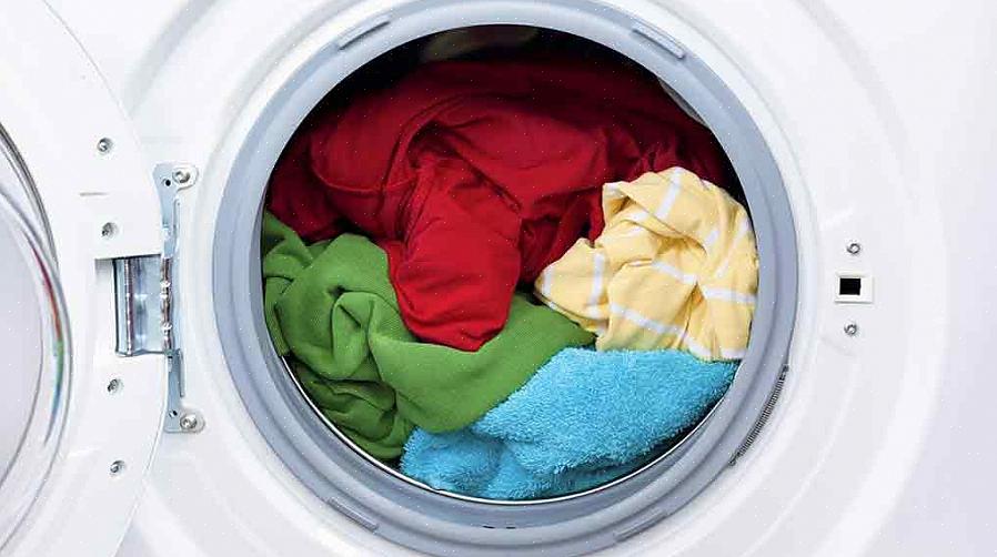 Hoe een standaard wasmachine te laden