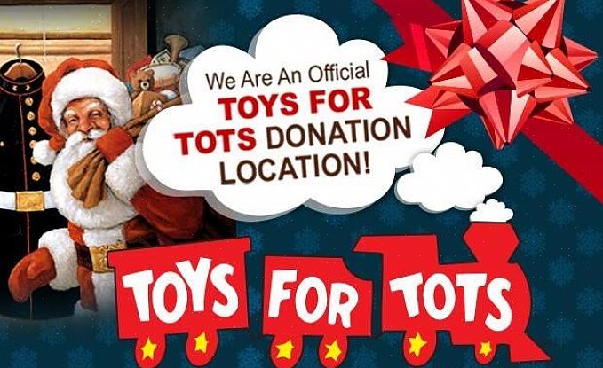 De geschenken van Toys for Tots worden rechtstreeks aan individuele gezinnen gegeven