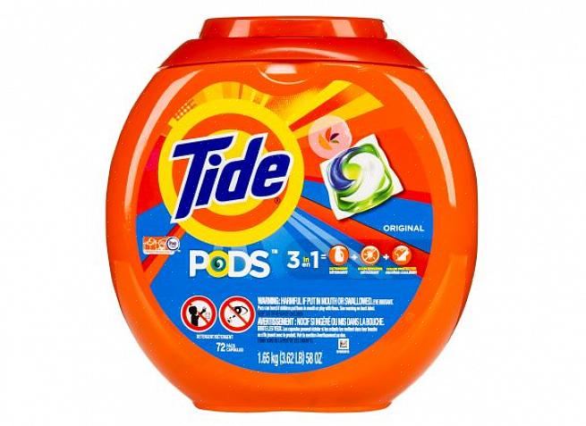 Het wasmiddelmerk Tide heeft een product genaamd Tide Pods