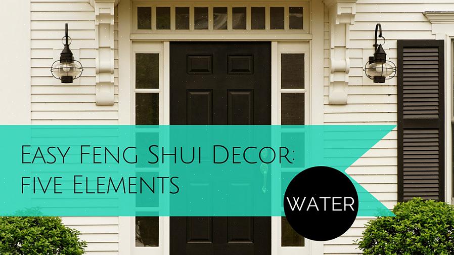 Dus het creëren van een goed feng shui-huis voor uw specifieke elementen zou moeten helpen om harmonie