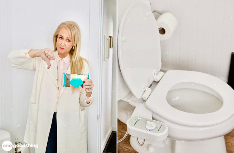 Een bidetzitting verandert uw toilet onmiddellijk in een hightech troon