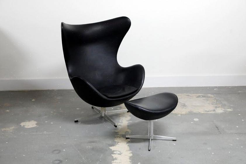 De Egg Chair - een van de opvallende stukken die Jacobsen ontwierp om het SAS Royal Copenhagen Hotel