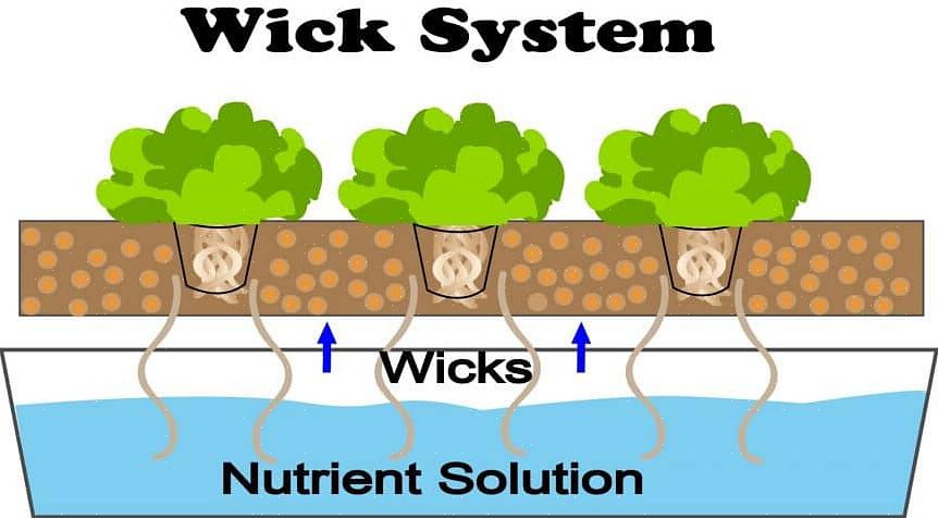 De manier waarop een Wick-systeem werkt