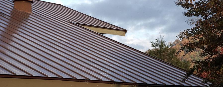 Er zijn nu metalen dakbedekkingsproducten in grindstijl die bijna niet te onderscheiden