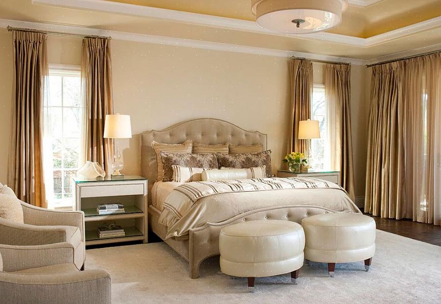 Een volledig over-the-top romantische slaapkamer vereist meer werk