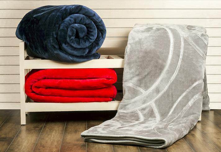 Bedieningselementen voordat u de elektrische deken in de wasmachine legt