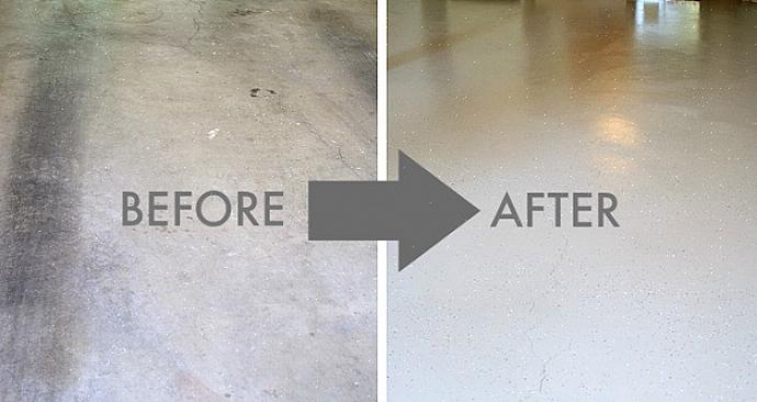 Het schilderen van een betonnen garagevloer kan echter een meer gedetailleerde voorbereiding vereisen