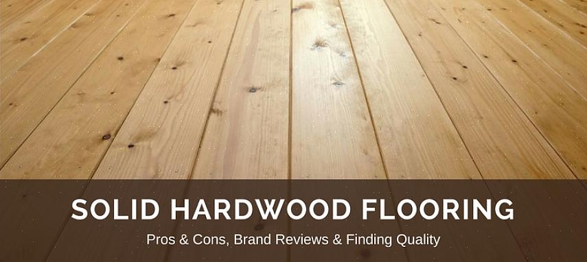 Dit bedrijf biedt uitstekende hardhouten vloeren met brede planken in zowel voorbewerkte massieve planken