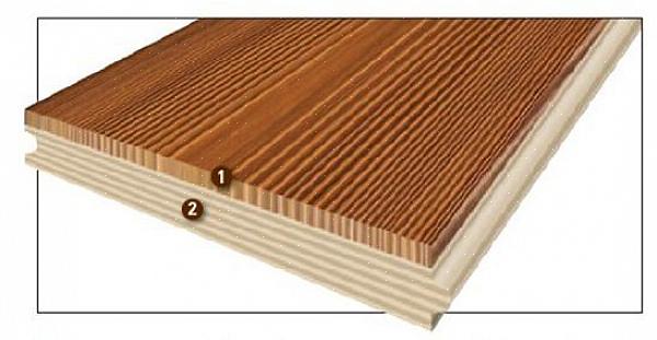 Een populair alternatief voor zowel massief hardhouten vloeren als kunstmatige houten vloeren
