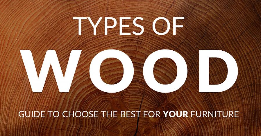 Grenen is een veel voorkomende houtsoort die wordt gebruikt om meubels te maken
