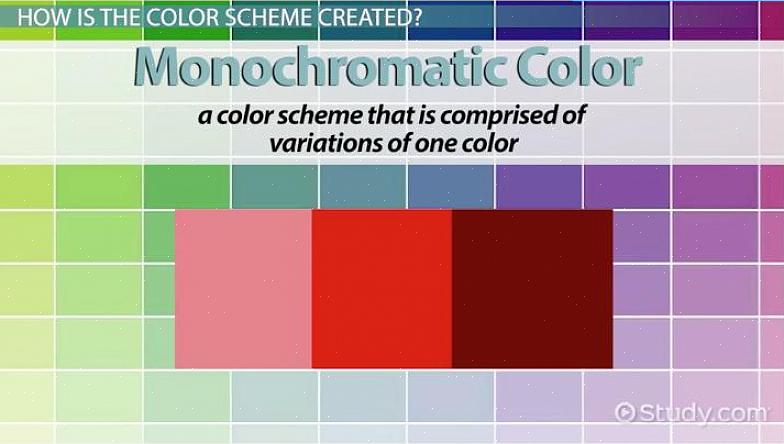 Hoe maak je een neutraal monochroom kleurenschema