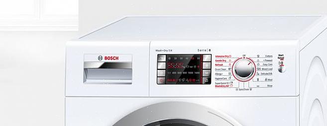 Hoe u een gebruiksaanwijzing voor een kledingwasmachine of -droger kunt vinden