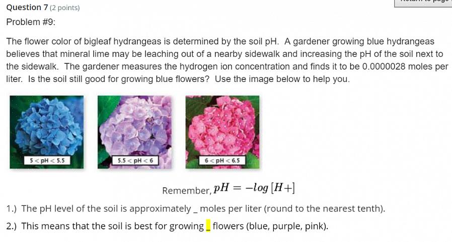 U kunt alleen de gebieden aanpassen waar u planten kweekt die een andere pH nodig hebben