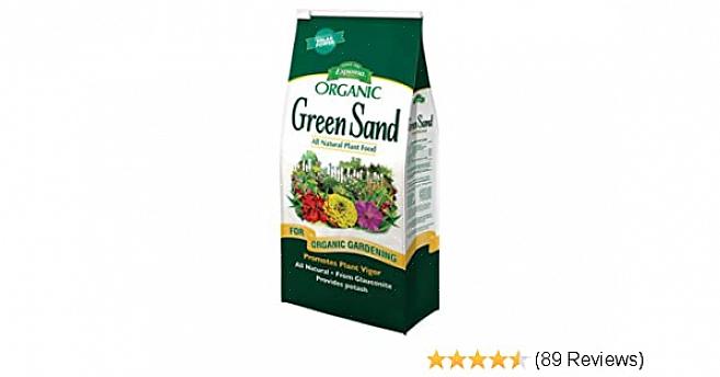 Greensand kan ook gebruikt worden op planten die gevoelig zijn voor andere meststoffen