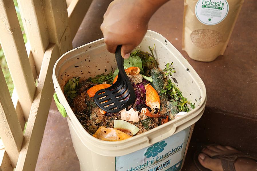 Bokashi-compostering is categorisch anders dan andere vormen van compostering