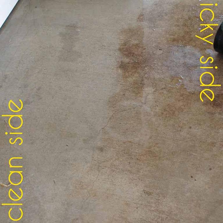 Hoe vaak betonnen patio's moeten worden schoongemaakt