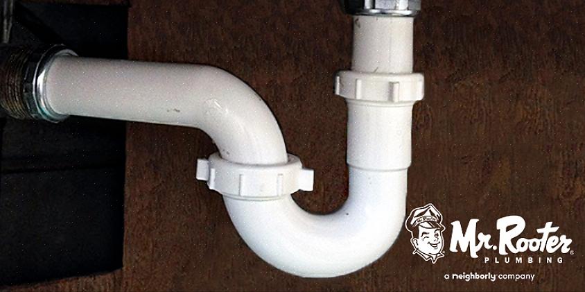 Een afvoerput voor sanitair is ontworpen om elke keer dat de gootsteen wegloopt een kleine hoeveelheid water
