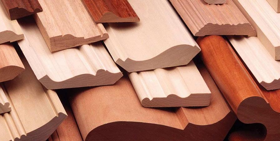 MDF-plinten kunnen eenvoudiger te installeren zijn dan plinten van echt hout