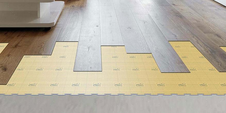 De TCNA geeft de volgende vereisten voor het gebruik van vinylvloeren als onderlaag voor keramische tegels