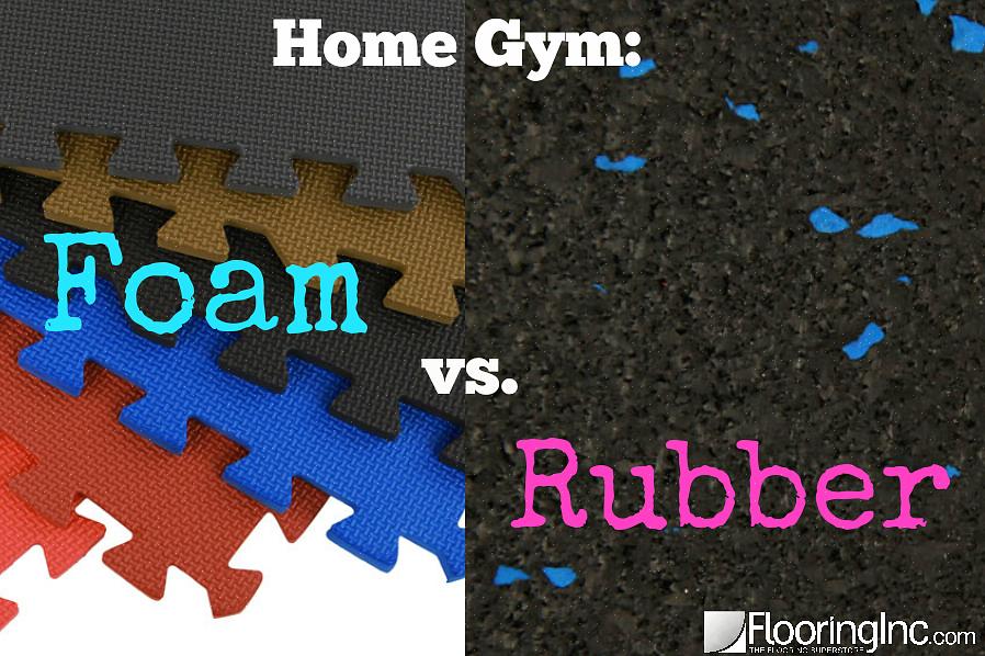 Alle voordelen van rubberen vloertegels zijn ook beschikbaar in rubberen vloeren die als plaat