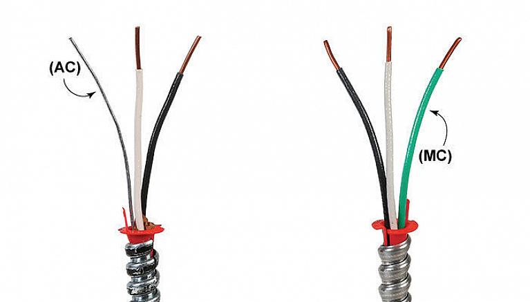 Voor de meeste circuittoepassingen wordt de gewoonlijk gebruikte NM-kabel beschreven als "tweedraads"